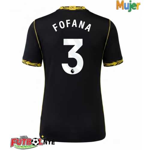 Camiseta Chelsea Wesley Fofana #3 Visitante Equipación para mujer 2026-27 manga corta